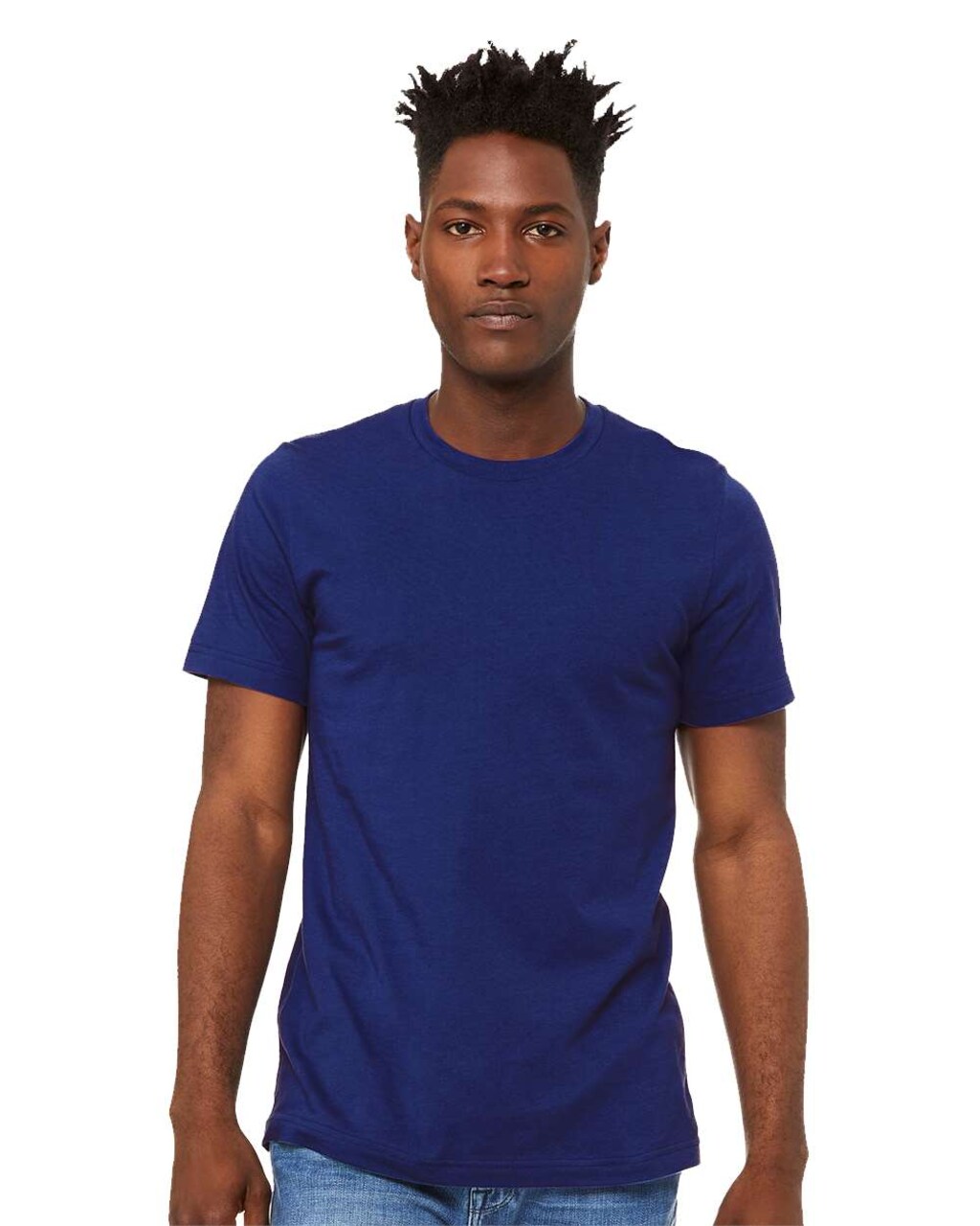 BELLA+CANVAS Men’s Crewneck Jersey Short Sleeve T-Shirt for Everyday Wear, Gym & Casual Style Premium Tee